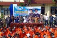 Polres Pasuruan gelar pers Release [IST]