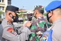 Kabag Opa Polresta Kompol Tri Sidoarjo Pimpin acara Gelar Operasi Semeru 2021 [IST]