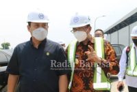 Bupati Sidoarjo Ahmad Muhdlor Ali Mendampingi Kunjungan Komisi V DPR RI di Jabon [IST]