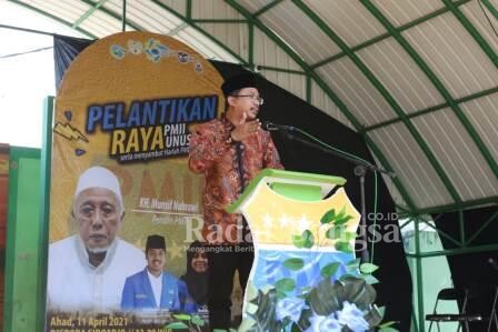  Pidato Bupati Gus Muhdlor ketika Hadiri Pelantikan Raya PMII Umsida di Pendopo Dispora Sidoajo [IST]