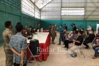 Sidang Tipiring di GOR Sidoarjo, Kamis (22/04/2021) [IST]