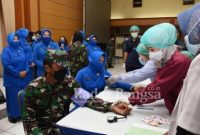 Giat Donor Plasma Konvalesen dan Donor Darah Konvensional Kodiklatal dalam menyambut Hardikal ke-75 Tahun 2021 [IST]