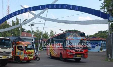 Situasi terminal Lamongan [iful/RadarBangsa.co.id]