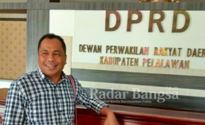 Ketua DPRD Kabupaten Pelalawan Baharuddin SH