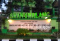 Tampak depan SMAN 4 Malang [IST]