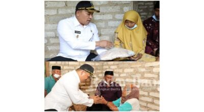 Foto Diskominfo : Bupati Sampang kunjungi rumah warga tidak mampu dan Yatim di Desa Ketapang laok