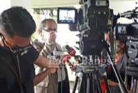 Arist Merdeka Sirait Ketua Umum Komisi Nasional Perlindungan Anak memberikan keterangan Pers.