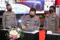 Kapolri Jenderal Listyo Sigit Prabowo saat meresmikan gedung presisi di polresta Tangerang [HMS]