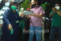 Para Peserta temu kangen pensiunan dan pra pensiunan BRI Wialayah Malang Raya melaksanakan silahturahmi.