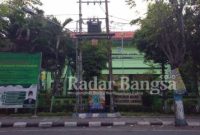 Kantor Kementrian Agama Kabupaten Lamongan Jawa Tumur. Rabu (21/07/2021)