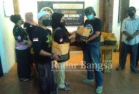 Hari Ulang tahun Komonitas Cakra Manggilingan melakukan Baksos bagi sembako pada masyarakat Kedungkandang kota Malang