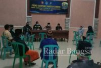 Kegiatan Mediasi soal Isu Tuyul di kantor desa Tambakploso kecamatan Turi Lamongan. Jum'at (16/07/2021)