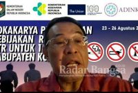 Ketua Asosiasi Dinas Kesehatan Indonesia (Adinkes), M. Subuh