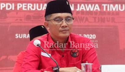 Ida Bagus Nugraha Pelaksana Harian (Plh) Ketua DPC PDI Perjuangan Lamongan