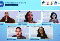 Tangkapan layar Webinar Digitalk