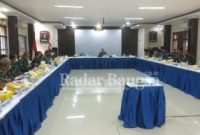 Suasana Sidang Komisi Pantukhir di Gedung Bawean Puslatdiksarmil Juanda Sidoarjo