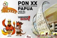 Logo dan maskot PON XX Papua 2021.ANTARA/HO-PB PON Papua
