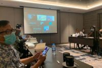 (Kanan) Wakil Ketua Dewan Pers Hendry Ch Bangun