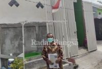 Misron saat selasai datangi Kantor Redaksi RadarBangsa 