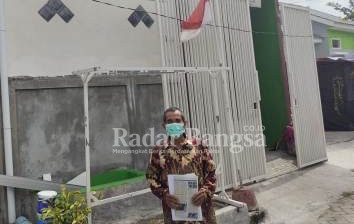 Misron saat selasai datangi Kantor Redaksi RadarBangsa 