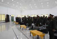  Korem 084/Bhaskara Jaya saat mengikuti Upacara Hari Kesaktian Pancasila Tahun 2021
