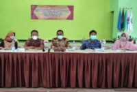 Giat Tim PKM Unesa dalam pelatihan Manajemen BUMDes Sambi, Ringinrejo, Kediri