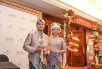 Parade show pengantin nusantara dalam pameran pernikahan adat termewah yang digelar JW Marriott Hotel Surabaya