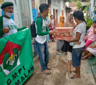  Bantuan untuk korban banjir bandang di Malang oleh GMPI Kota Malang