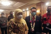 Sesi Pembukaan Rakernas DPN Peradi yang perdana tahun 2021 di Shangri-La Hotel Surabaya