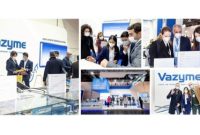 Vazyme’s booth attracted many visitors at Medica 2021 (PRNewsfoto/Vazyme)