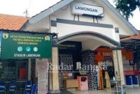 Stasiun Kereta Api Lamongan Jawa Timur