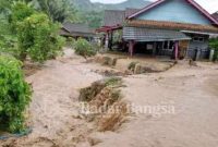 Luapan Banjir Bandang Sungai Cilaki