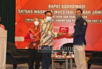  Suasana Rapat Koordinasi Satgas Waspada Investasi Daerah Jawa Timur Tahun 2021