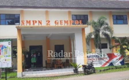 Tampak Depan  Gedung SMP2 Gempol (IST)