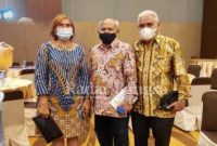 (Kanan) Dra Hj Ayu Kesuma Ningtyas dari realitasonline.id bidang Pendidikan (Dok Foto SMSI Group)