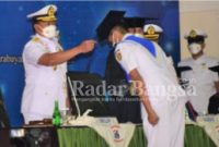 Kepala Staf Angkatan Laut (Kasal) Laksamana TNI Yudo Margono sebagai  Pimpinan Acara, dalam wisuda tahun ini mewisuda sebanyak 113 Perwira dan Bintara lulusan Sekolah Tinggi Teknologi Angkatan Laut (STTAL) (IST)
