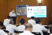 Dinas Komunikasi dan Informatika (Diskominfo) Kabupaten Bangkalan menggelar sosialisasi Sistem Pemerintahan Berbasis Elektronik (SPBE) (Dok Foto KMF)