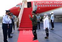|Presiden Joko Widodo didampingi Ibu Iriana Joko Widodo bertolak menuju Provinsi Nusa Tenggara Barat (Dok Foto Biro Pers, Media, Sekretariat Presiden)