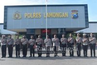Apel kenaikan pangkat Bintara dan Perwira Polres Lamongan (Dok Foto: Istimewa/RadarBangsa.co.id)