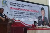  Ketua DPRD Prop Jatim Sosialisasi Wawasan Kebangsaan di Gedung Budi Luhur Lamongan (IST)