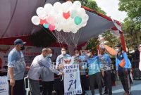 Ulang Tahun SNESA ke- 71 Launching Jersey dan Bantuan Bus Sekolah dari Kemenhub