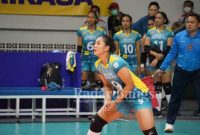 Nurlaili pada ajang PLN Mobile Proliga (IST)