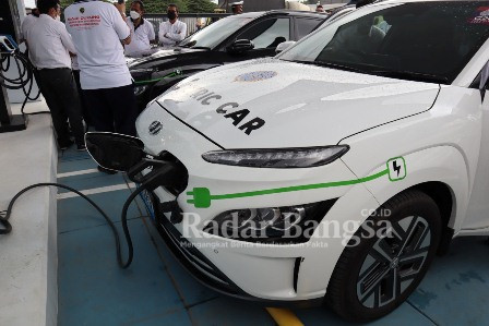 SPKLU telah beroperasi di Lampung (Dok Foto PLN)