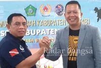 Bambang Pujianto ketua komisi B DPRD Sidoarjo, terpilih sebagai ketua POSSI Kabupaten Sidoarjo masa khidmat 2022-2026 (IST)