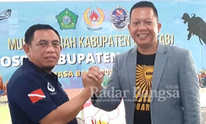 Bambang Pujianto ketua komisi B DPRD Sidoarjo, terpilih sebagai ketua POSSI Kabupaten Sidoarjo masa khidmat 2022-2026 (IST)