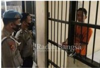 Eks Anggota Polri, Bripda Randy Bagus Hari Sasongko saat ditahan di tengah kasus Novia Widya Sari (IST)