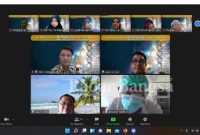 Pelantikan Pengurus PDFI Jatim periode 2021-2024 via Zoom Meeting (IST)