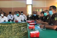 Kejaksaan Negeri Buleleng telah dilaksanakan kegiatan Pemaparan oleh STAHN Mpu Kuturan terkait permohonan pendampingan kepada Kejaksaan Negeri Buleleng pada Pekerjaan Pembangunan Gedung Kelas (Dharma Sastra dan Brahma Widya) di Kampus STAHN Mpu Kuturan Singaraja Tahun 2022 BERTEMPAT DIAULA KANTOR (IST)