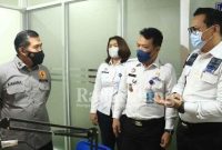 Tampak hadir serta Kepala Divisi Keimigrasian Kanwil Kemenkumham DKI Jakarta yang diwakili oleh Kabid Intelijen dan Penindakan Keimigrasian Kanwil Kemenkumham DKI Jakarta, Yongki Muhammad Zein (IST)