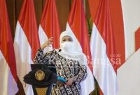 Gubernur Jawa Timur, Khofifah Indar parawansa (IST)